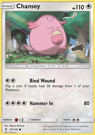 Pokémon - Chansey - 101/145 Pokémon - Chansey - 101/145