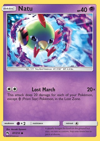 Pokémon - Natu - 87/214 Pokémon - Natu - 87/214